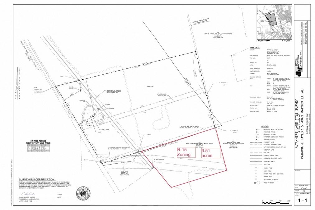 9.51 Acre Parcel off American Legion Road