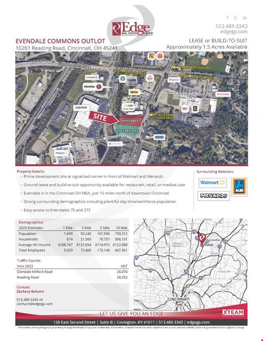 EVENDALE COMMONS OUTLOT
