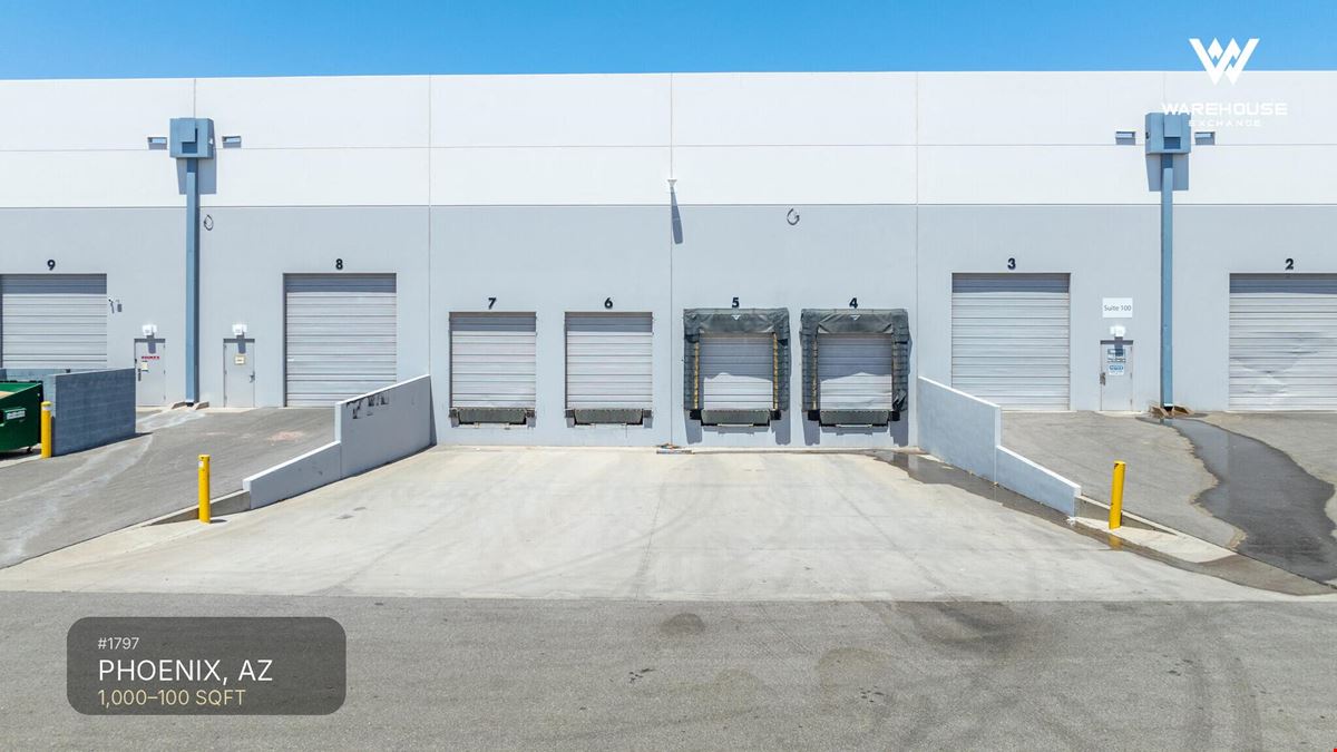 #1797 - Phoenix Warehouse Space for Rent