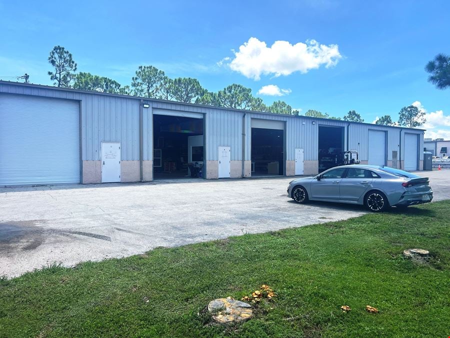 8,550 SF Warehouse on 1 AC For Lease
