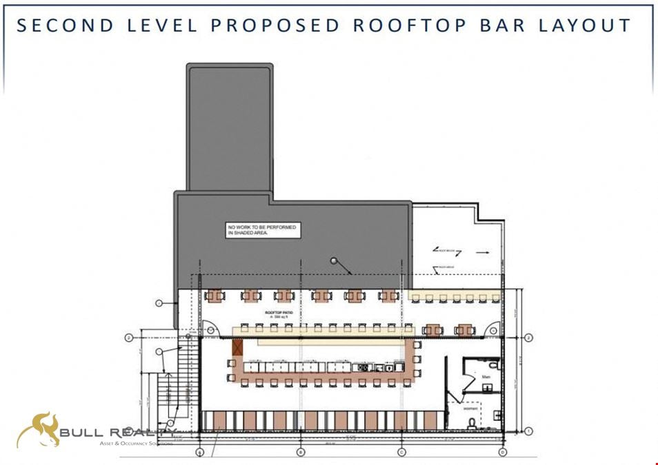 1st Generation Restaurant | Edgewood Avenue | Abundant Street Level and Rooftop Patio Space | For Sale & Lease