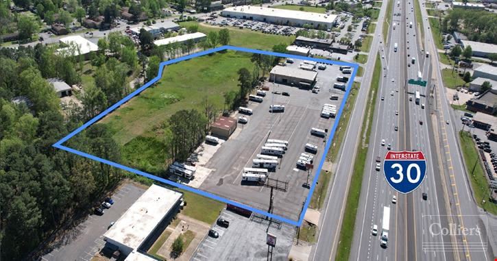 For Sale: Former Dealership with Excess Land on I-30
