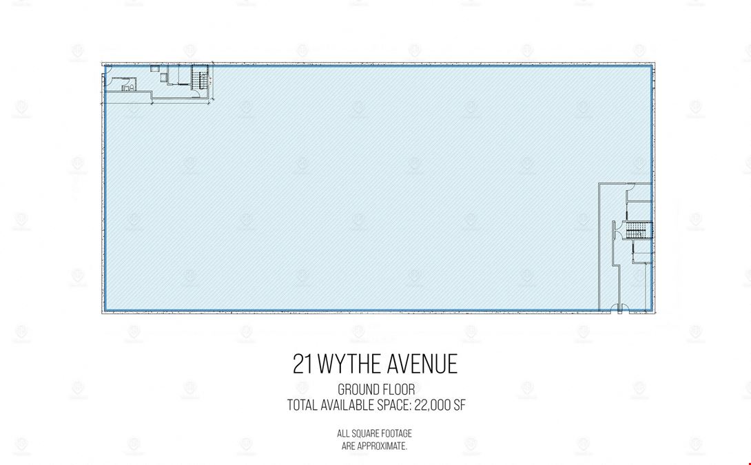 10,000 - 69,000 SF | 21 Wythe Avenue | Flagship Retail Opportunity For Lease