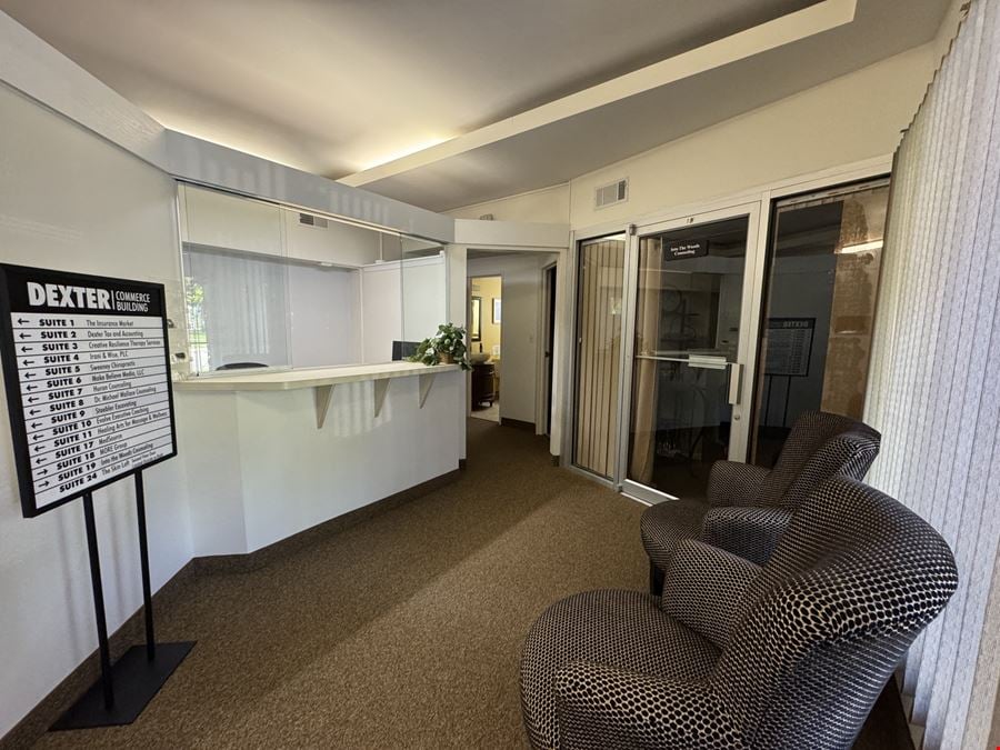 Downtown Dexter Office for Lease