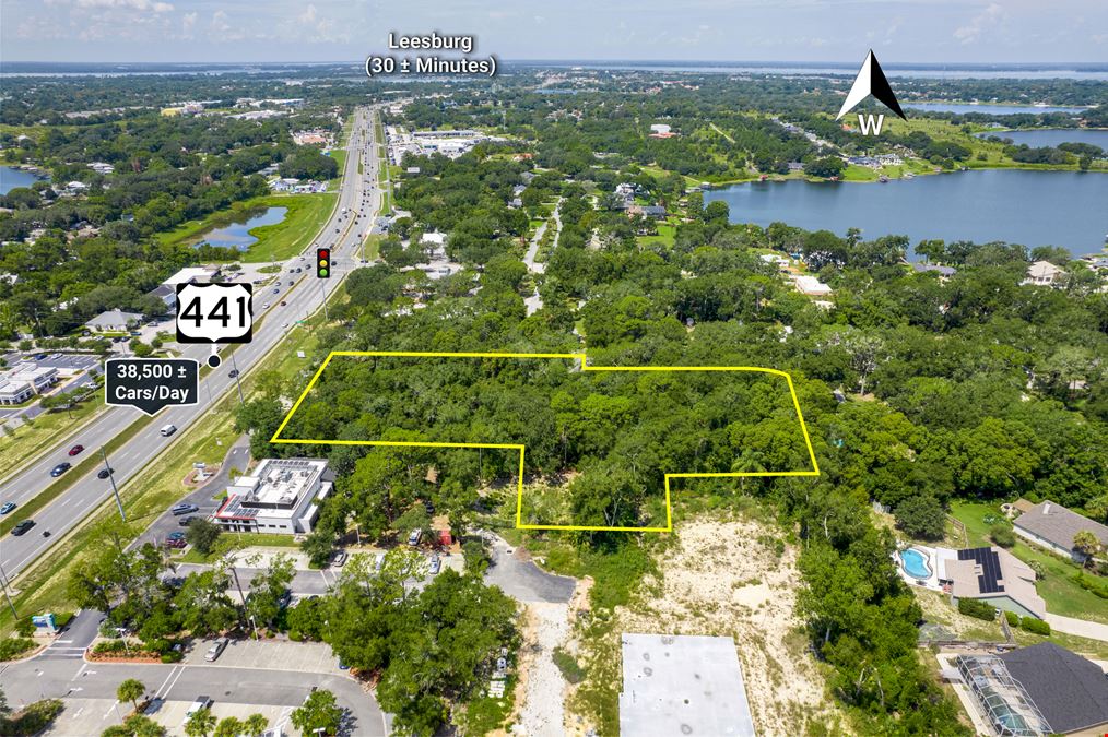 2.5+ Acre Commercial Land on Hwy 441