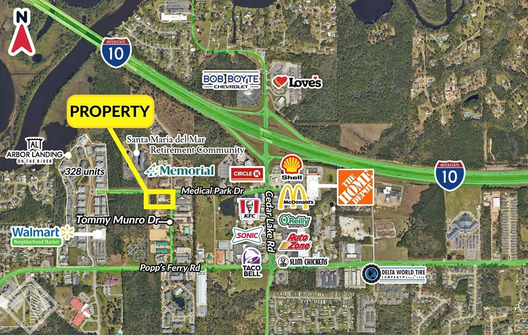 Fully Leased Office Building with Additional Acre to Expand