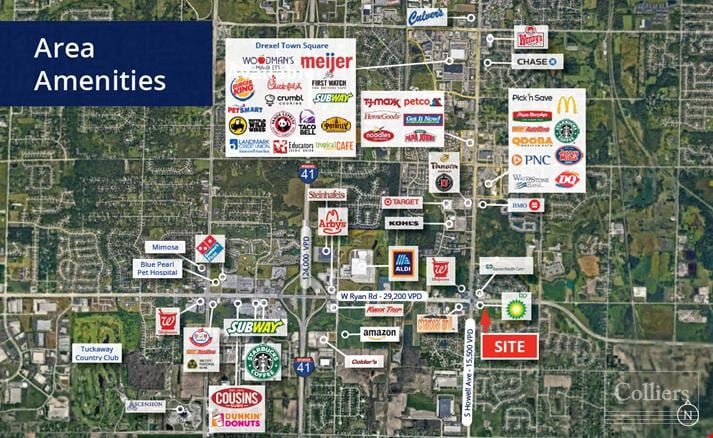 S Howell Ave & W Ryan Rd Vacant Land