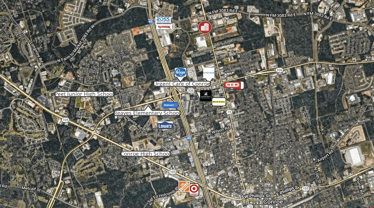 Exceptional Office/Warehouse Investment Opportunity | Prime Conroe Location off Hwy 75/N. Frazier