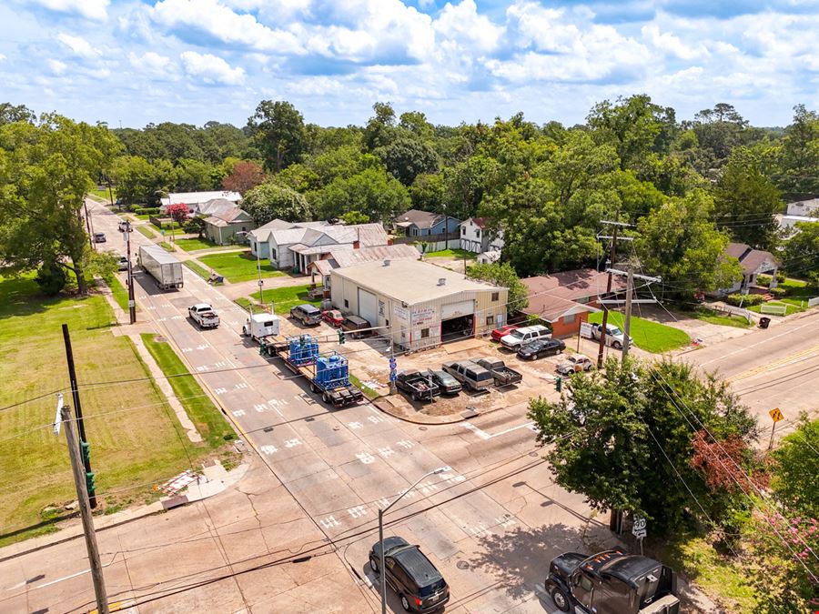 Highly Visible Auto Shop and Vacant Corner Lot For Sale