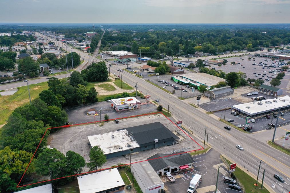 Redevelopment Opportunity: 1.23-Acre High-Traffic Commercial Site on Raeford Rd