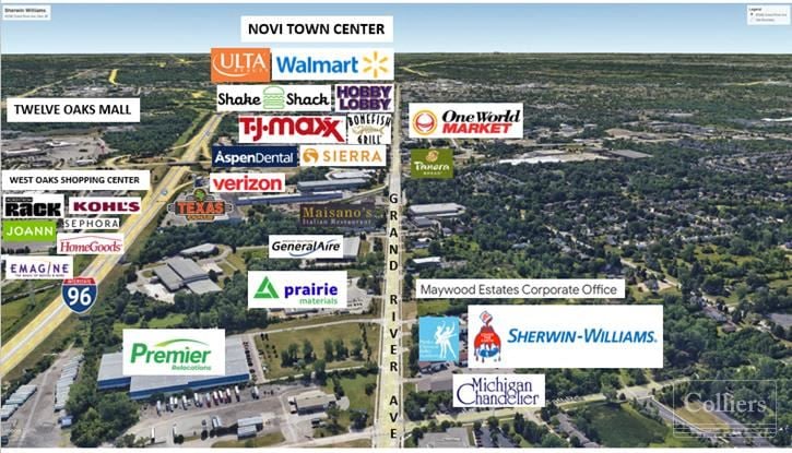 Sherwin Williams Commercial Paint Store | Net-Lease NN | Novi, MI