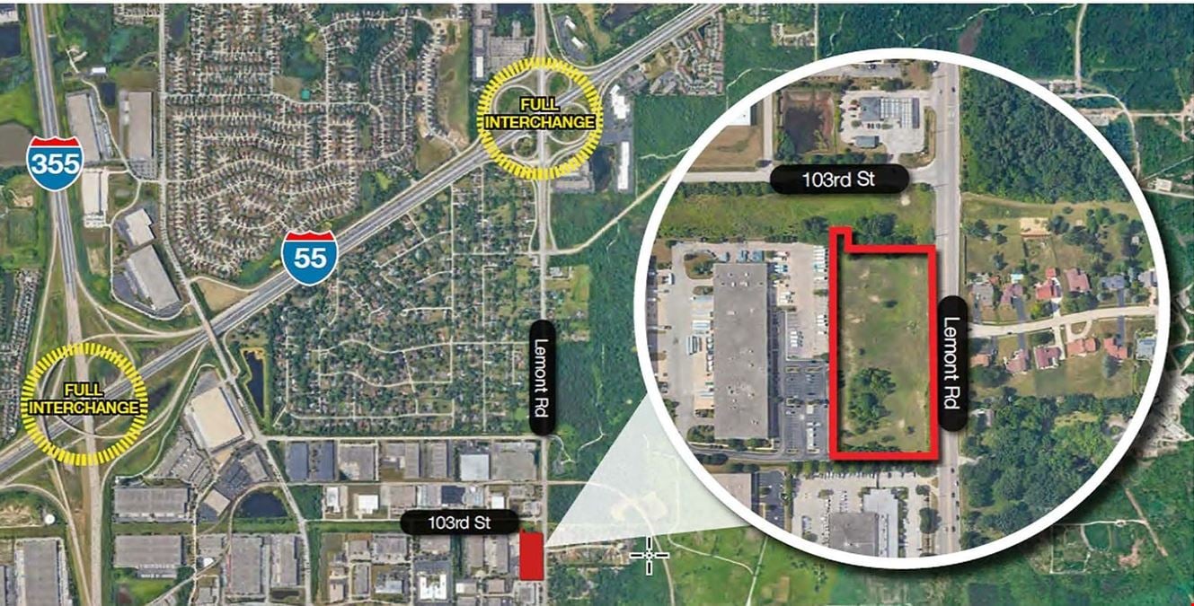 4.48 Acres for Sale | Argonne Woods Drive, Woodridge, IL