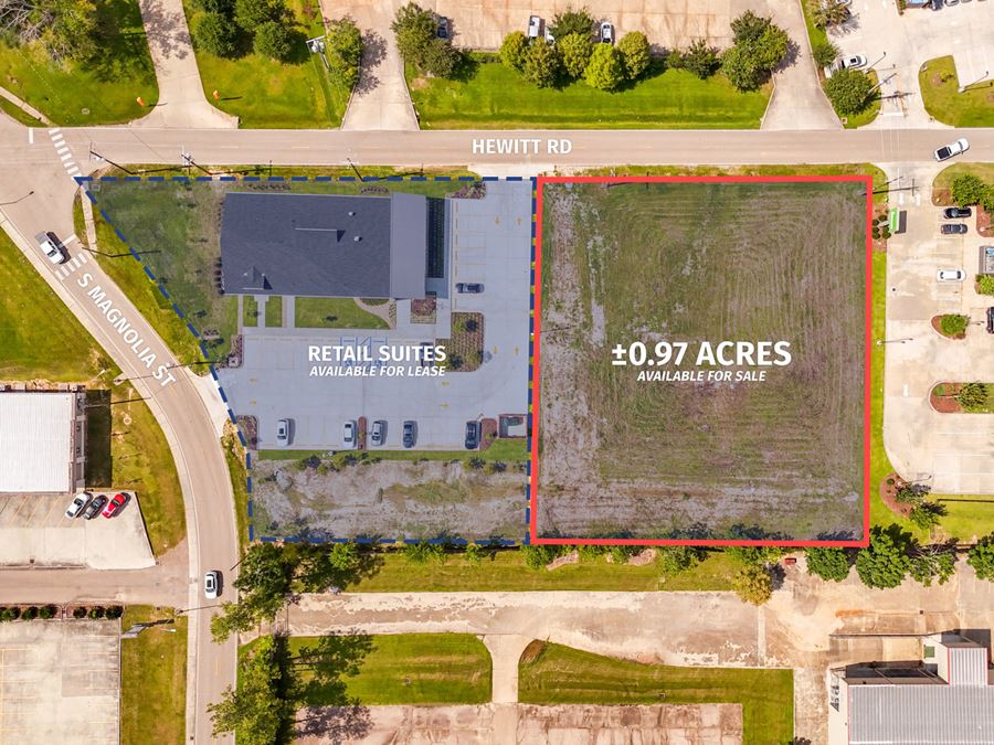 ±0.97-Acre Pad Site for Sale within Retail-Dense SW Railroad Corridor