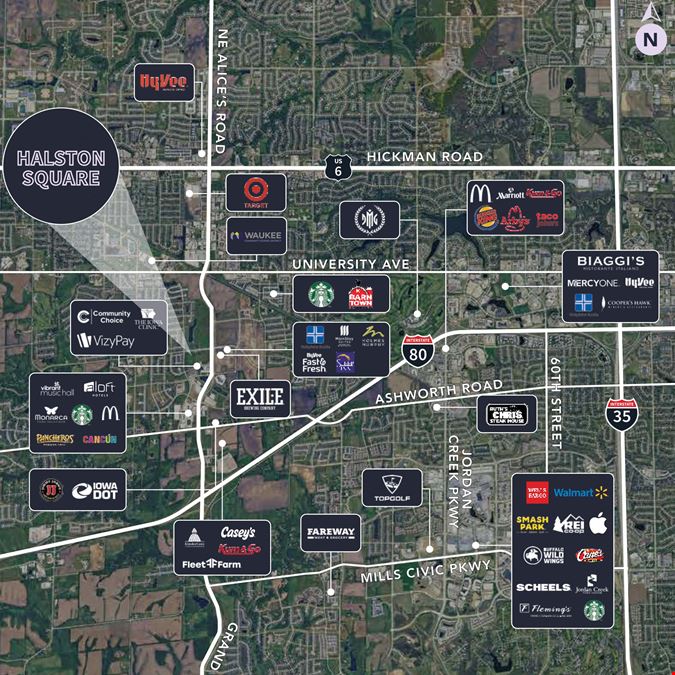 Halston Square Commercial Land