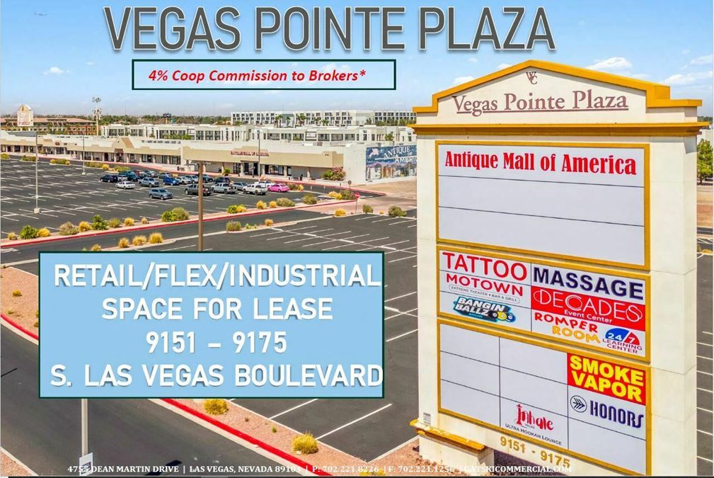 4% Coop Commission/Las Vegas Boulevard