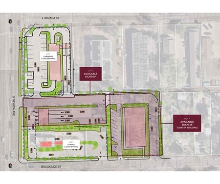 Preview of VacantLand space for Sale at Brookside Street & South Nevada Avenue - NEC