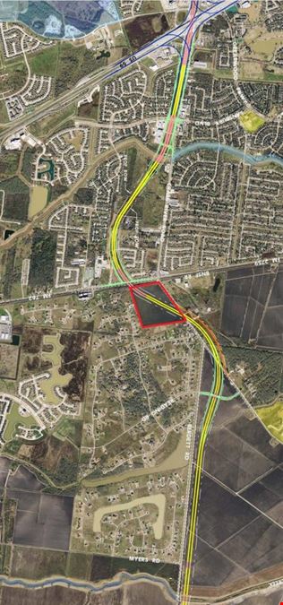 SH-99 splitting Crabb River Rd Richmond Land- 33.55 Net Acres Remain