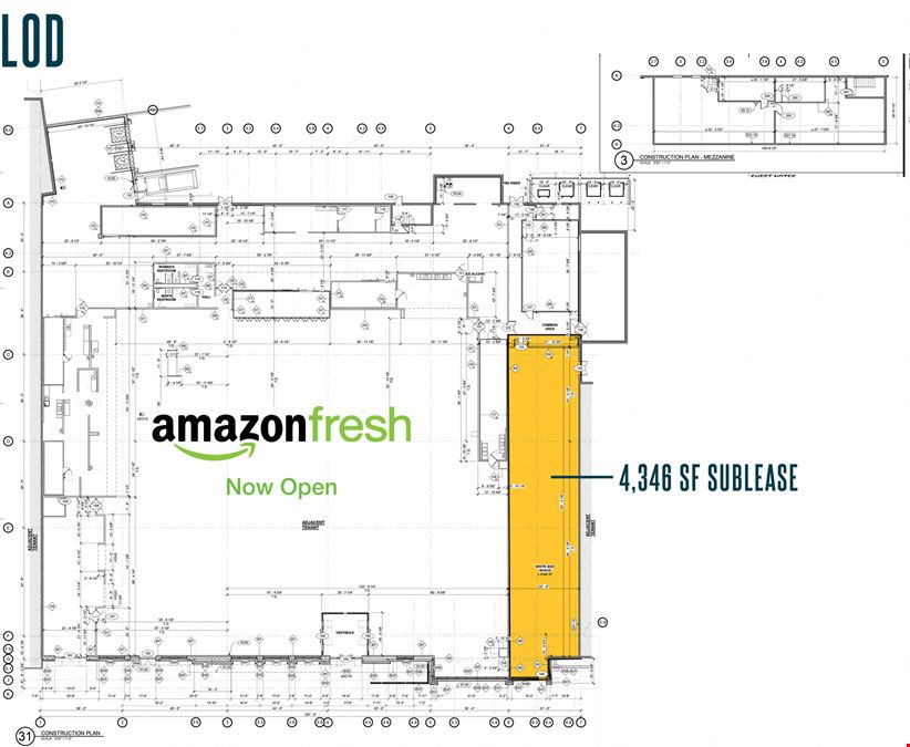 Amazon Fresh Sublease Available