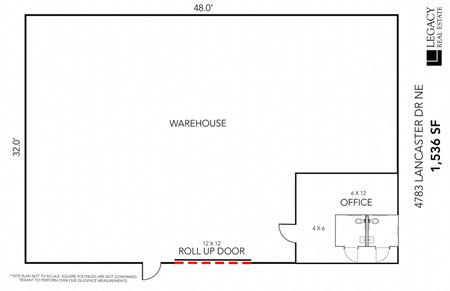 Preview of commercial space at 4783 Lancaster Dr. NE