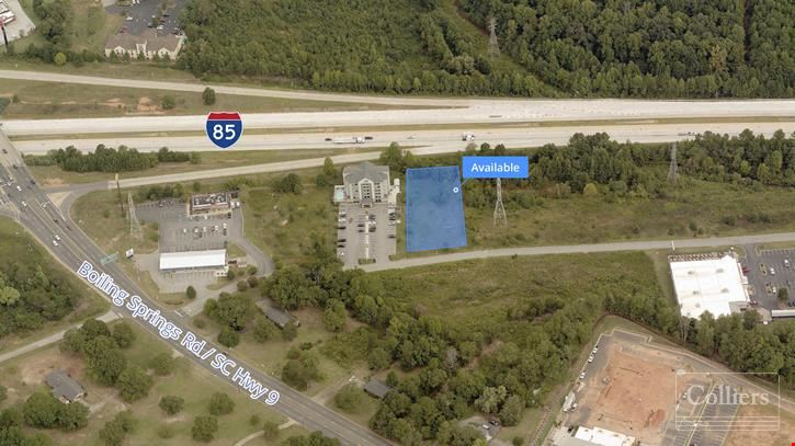 Prime Interstate Frontage Parcel Available For Sale
