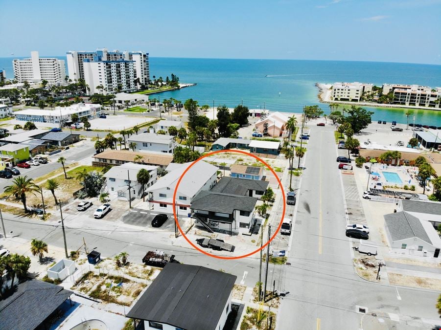 ST. PETE BEACH VILLAS FOR SALE! (7-UNIT APARTMENT COMPLEX) SELLER FINANCING AVAILABLE!