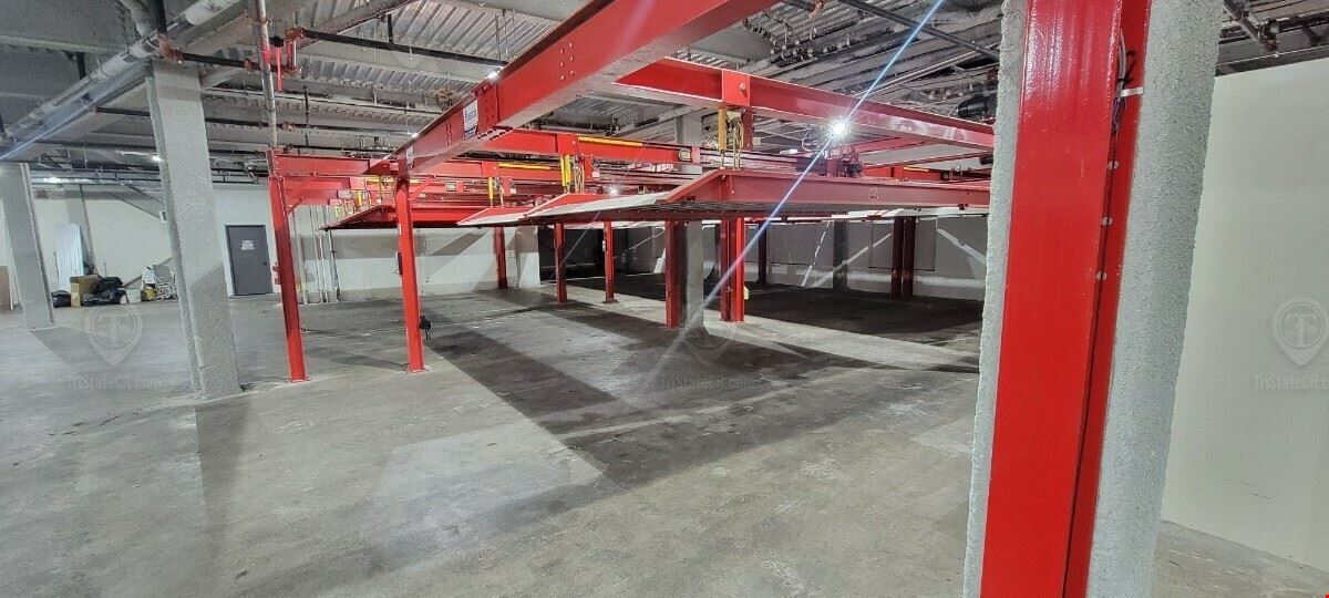 10,000 SF | 505 Union Avenue | Unique 60 Car Parking Lot with Stackers for Lease