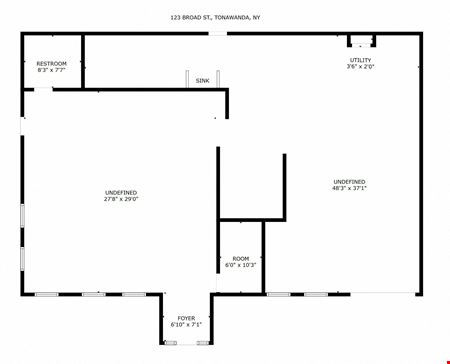 Preview of commercial space at 123 Broad St