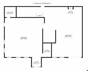 123 Broad St. -  2,442 +/- SF RETAIL SPACE