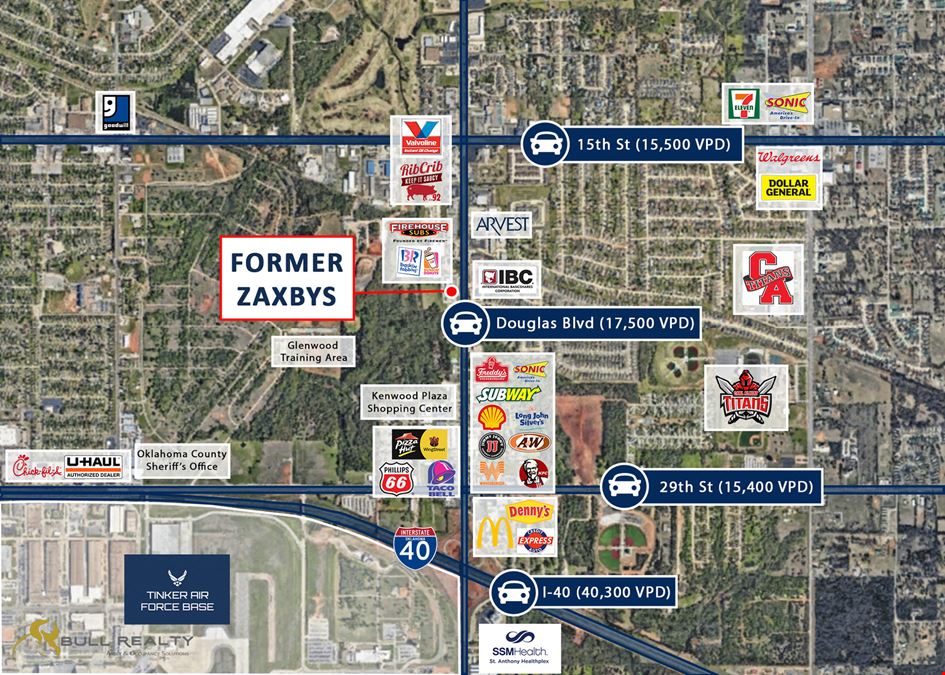 Former Zaxbys Redevelopment Opportunity | Midwest City, OK
