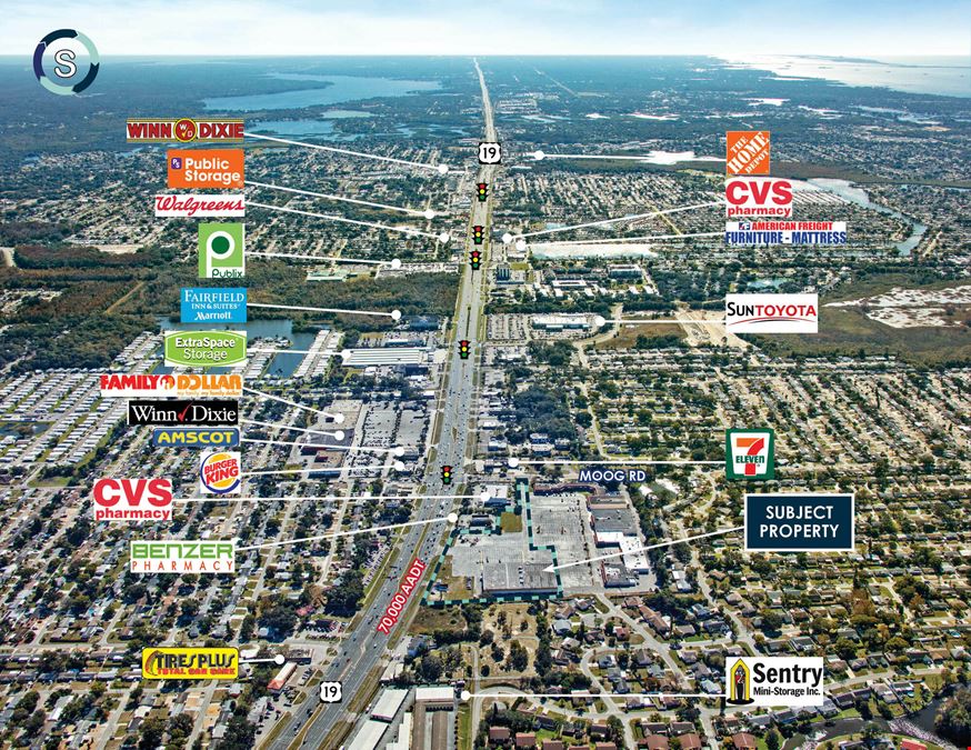 3545, 3561-3621 & 3633 US 19 New Port Richey, FL