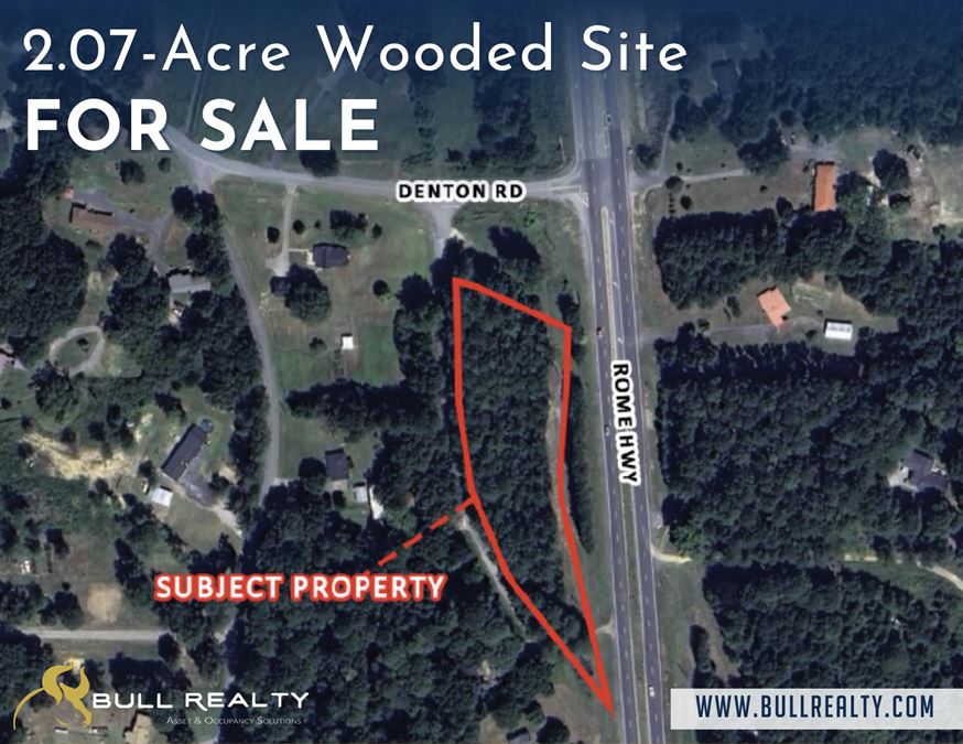 ±2.07-Acre Wooded Site