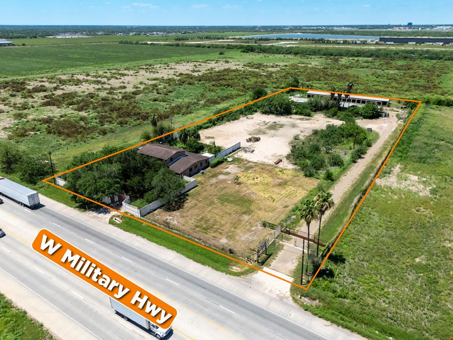 3.83 AC | 1105 West Military Highway | Light Industrial