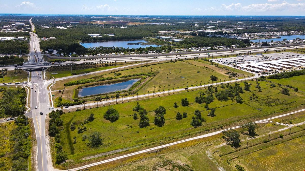 22+- Acres Commercial S/W Corner I-95 and Eau Gallie Blvd Space Coast Florida