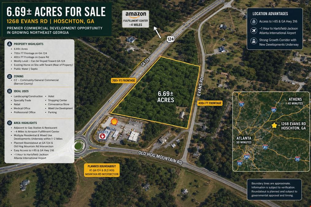 6.69+/- Acres Mixed Use 
