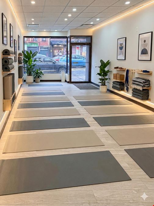 1,300 SF | 202 7th Avenue | New 12 FT Glass Storefront with Basement + Backyard for Lease