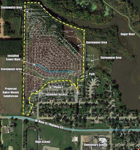 Preview of VacantLand space for Sale at West Main Street