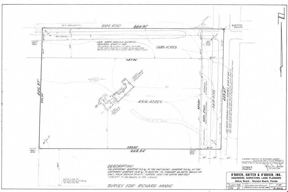 Residential Multifamily Corner Parcel For Sale