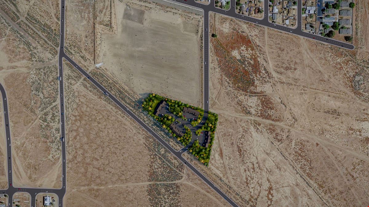 ±3.49 Acres of Level Land in Mojave, CA