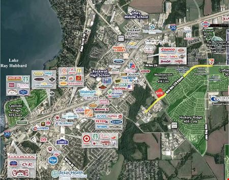Preview of VacantLand space for Sale at NEQ S. Goliad @ Hwy 276 Bypass