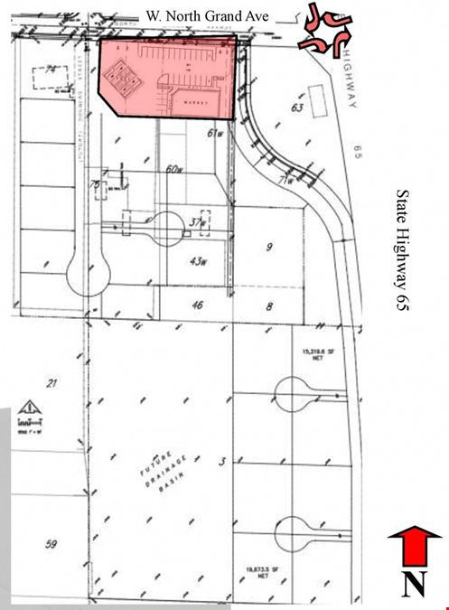 Commercial Land near Highway 65/North Grand For Sale/Lease/BTS