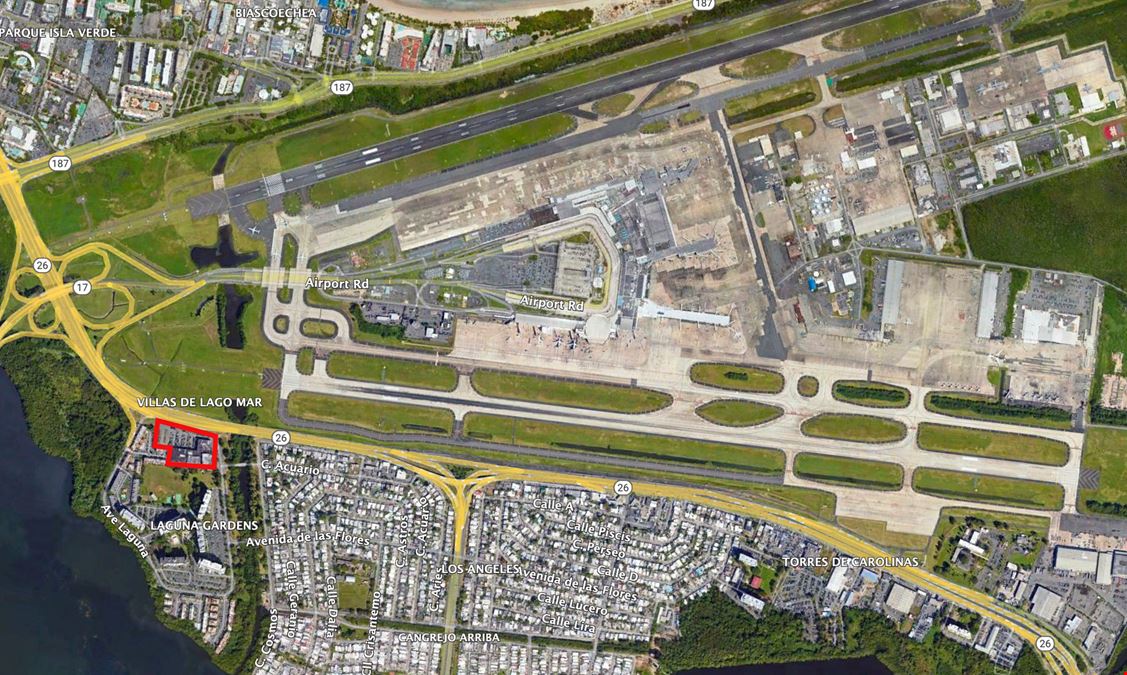 Parking Lot Spaces near the airport for Lease
