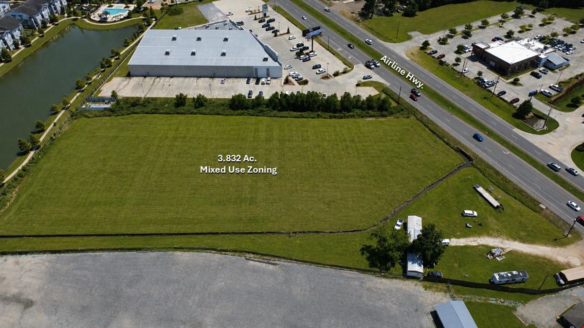 3.8 Acre Development Site on Airline Hwy.