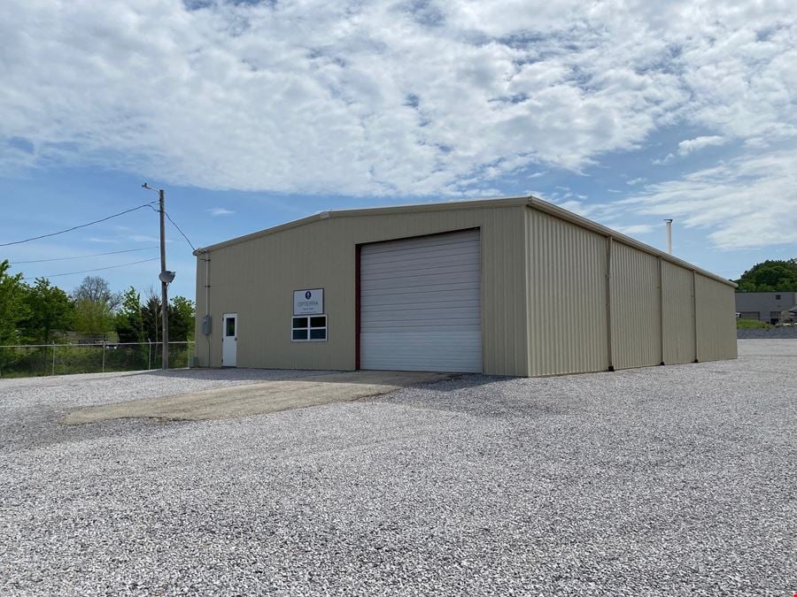 5K Shop with 2 acre gravel laydown drop yard