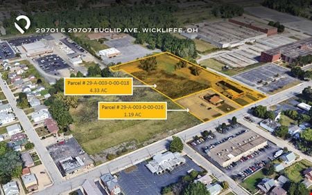 Preview of VacantLand space for Rent at 29701 & 29707 Euclid Ave