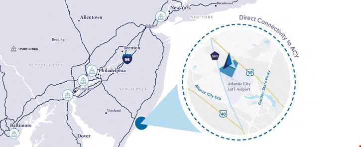 3.5 MSF Planned Build-to-Suit Industrial Campus at Atlantic Logistics Center