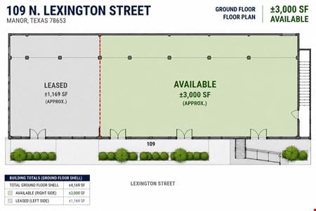 Preview of Retail space for Rent at 109 N Lexington St