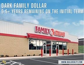 Dark Family Dollar in Birmingham, AL | 5.5+ Years Remaining on Initial Term