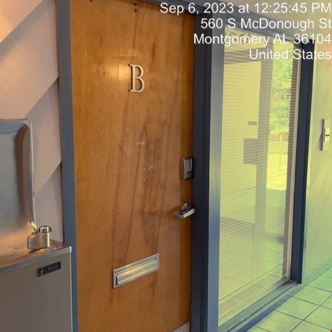 580 S. McDonough St. Office with 24 Covered Parking Spaces