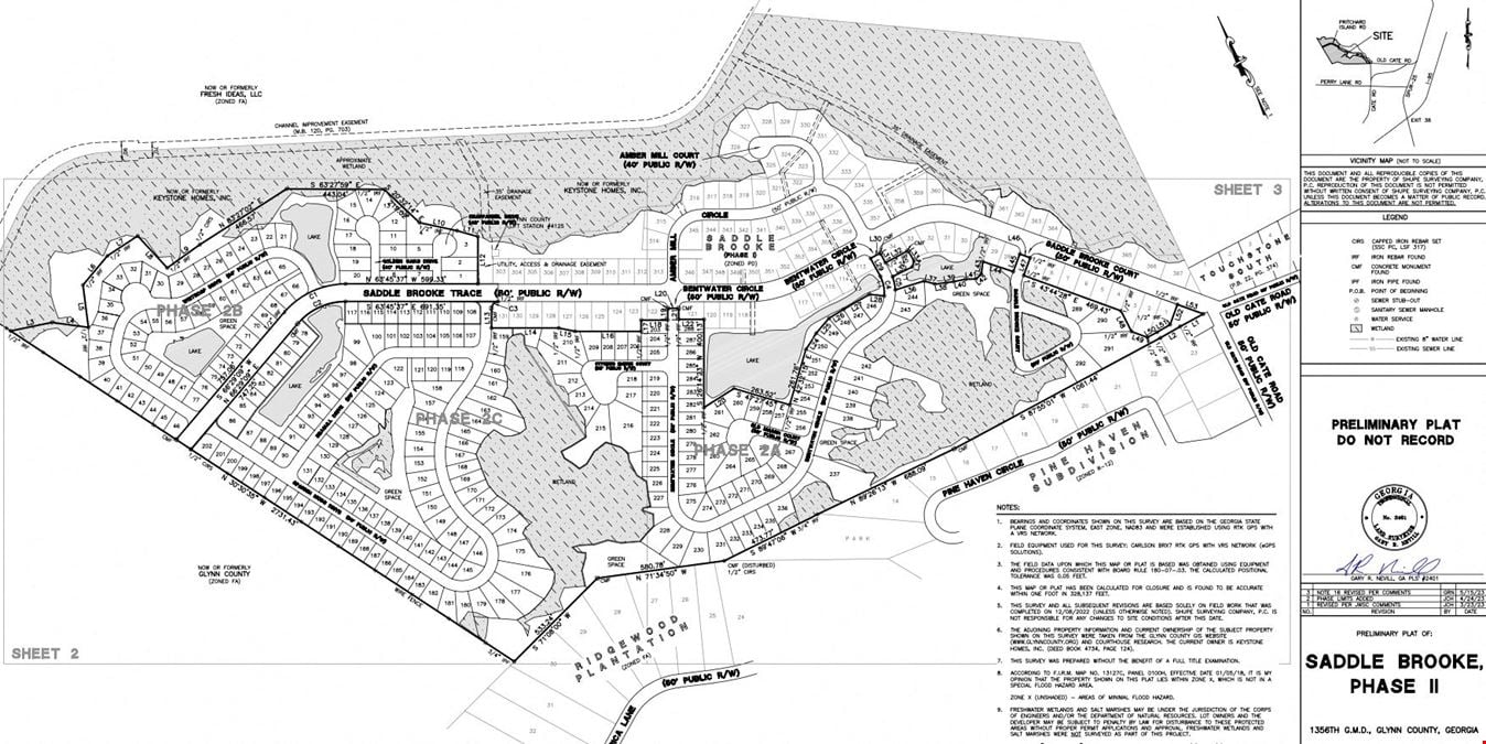 Saddle Brooke - 292 Lots