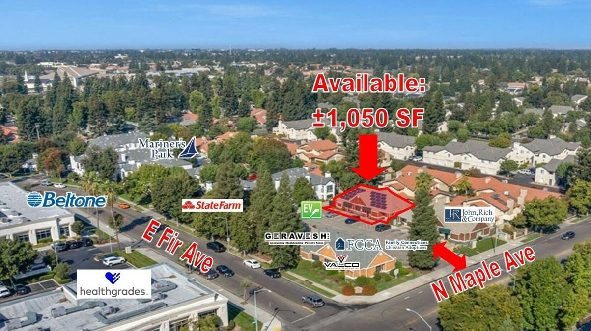 1st Class Small Private Office Spaces in NE Fresno